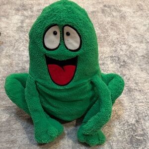 Green Plush Monster Stuffed Toy